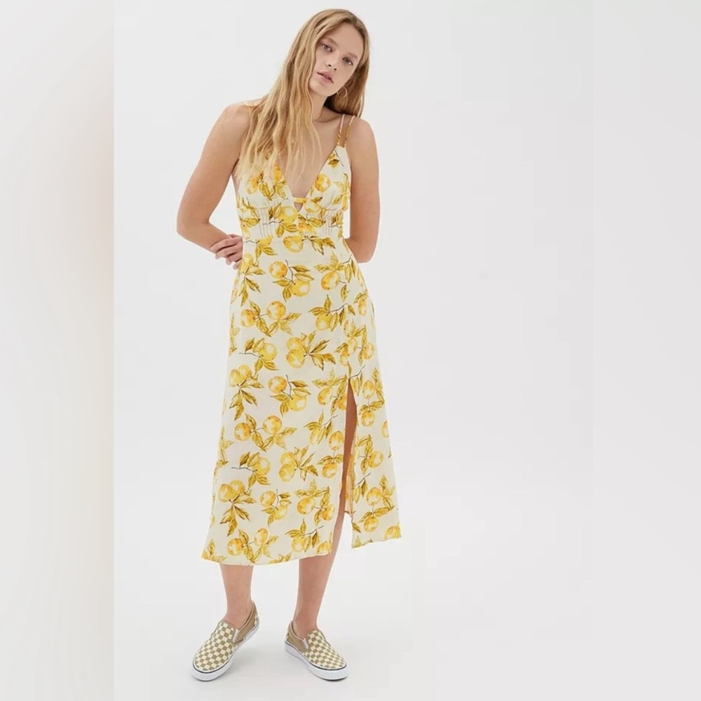 Urban Outfitters First Sight Lemon Sundress